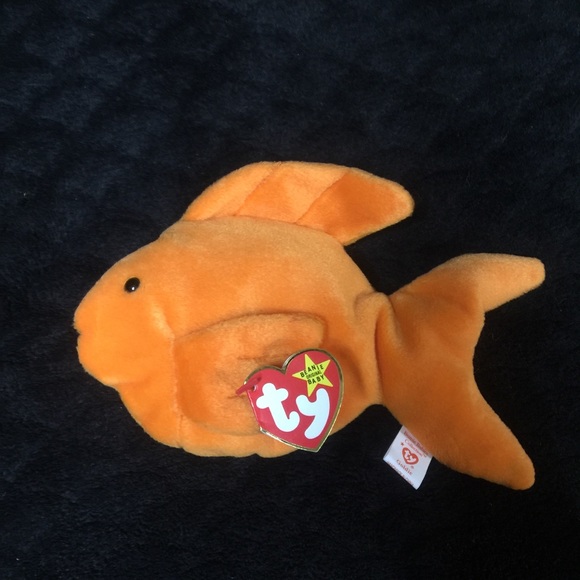 TY 1993 Goldie the Fish Beanie Baby - Picture 2 of 7